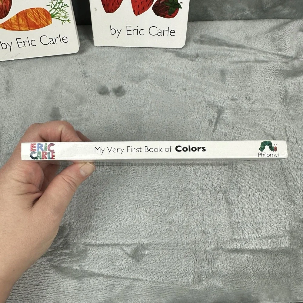 Book Bundle (3) My Very First Book Of Food Numbers Colors By Eric Carle